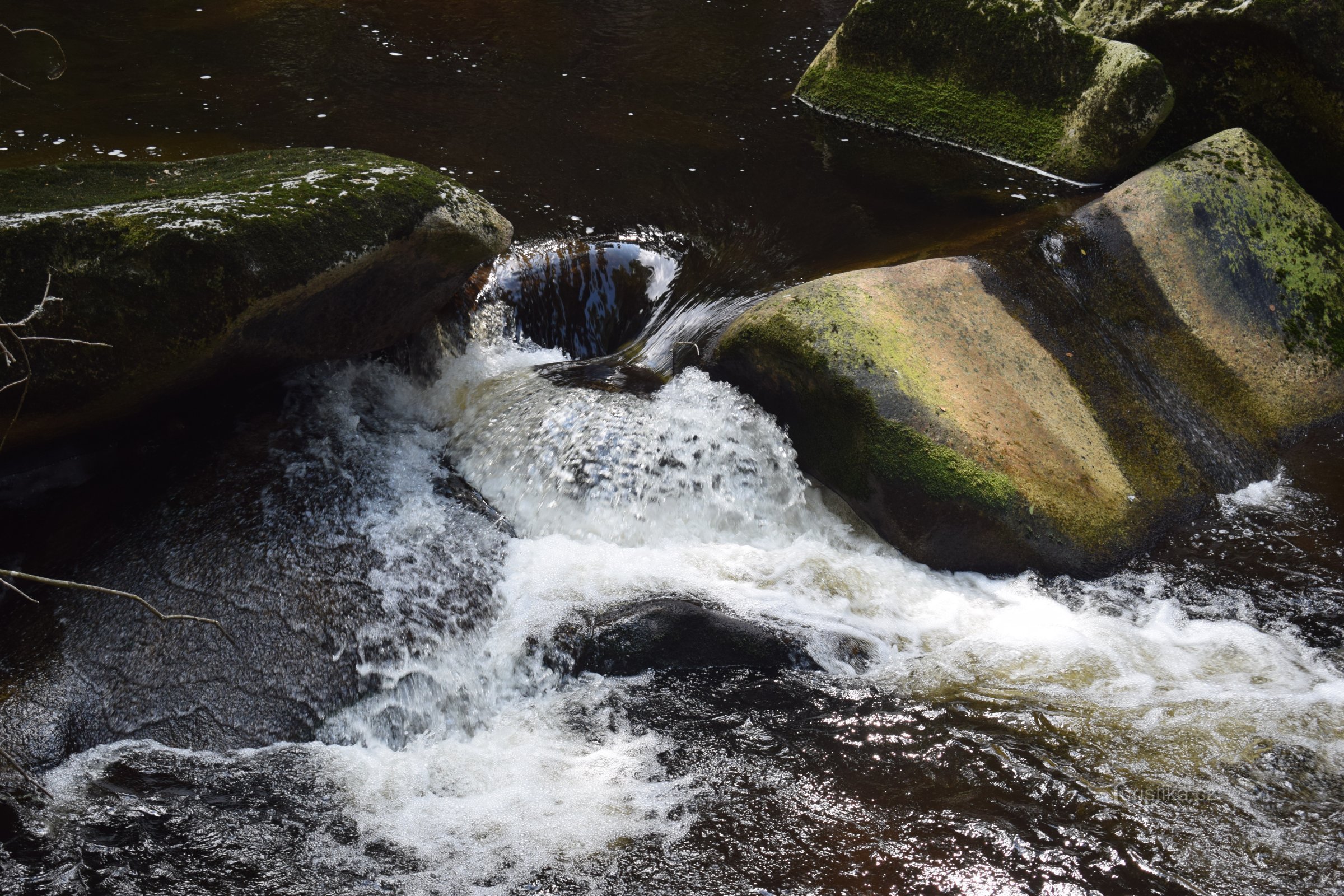 Šumava river Vydra.