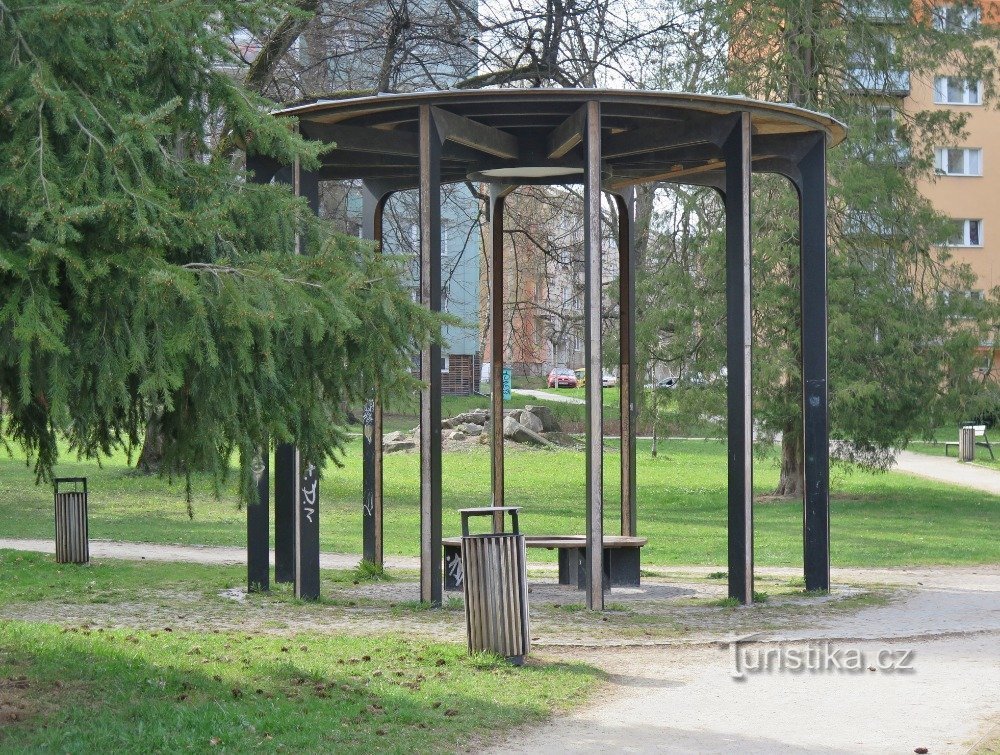 Šumperk – gazebo in Jiráský sady