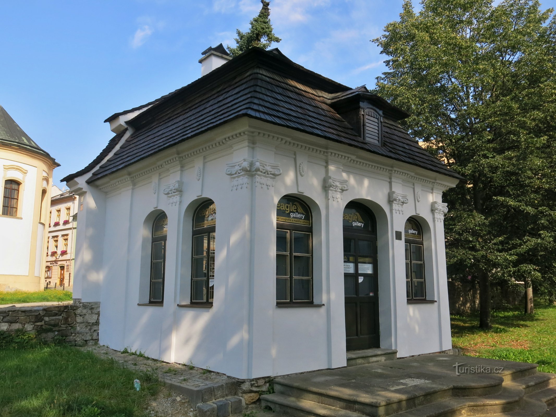 Šumperk – Galerie Pavilon, the first self-service gallery in the Czech Republic