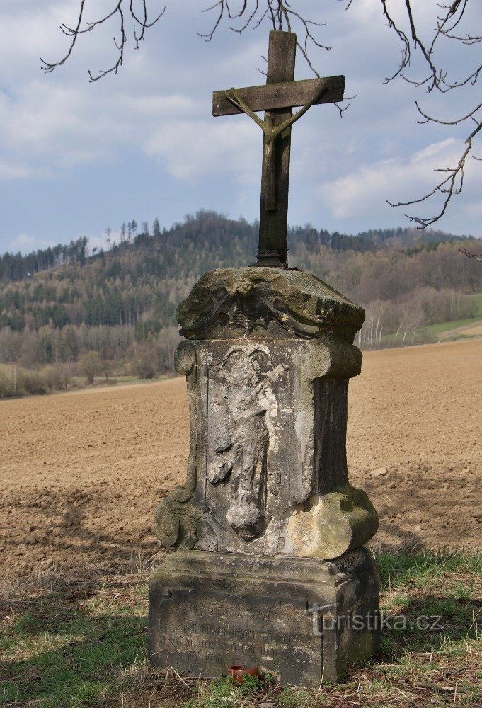 Šumperk - Kreuz des Bestatters (Sebevrah).