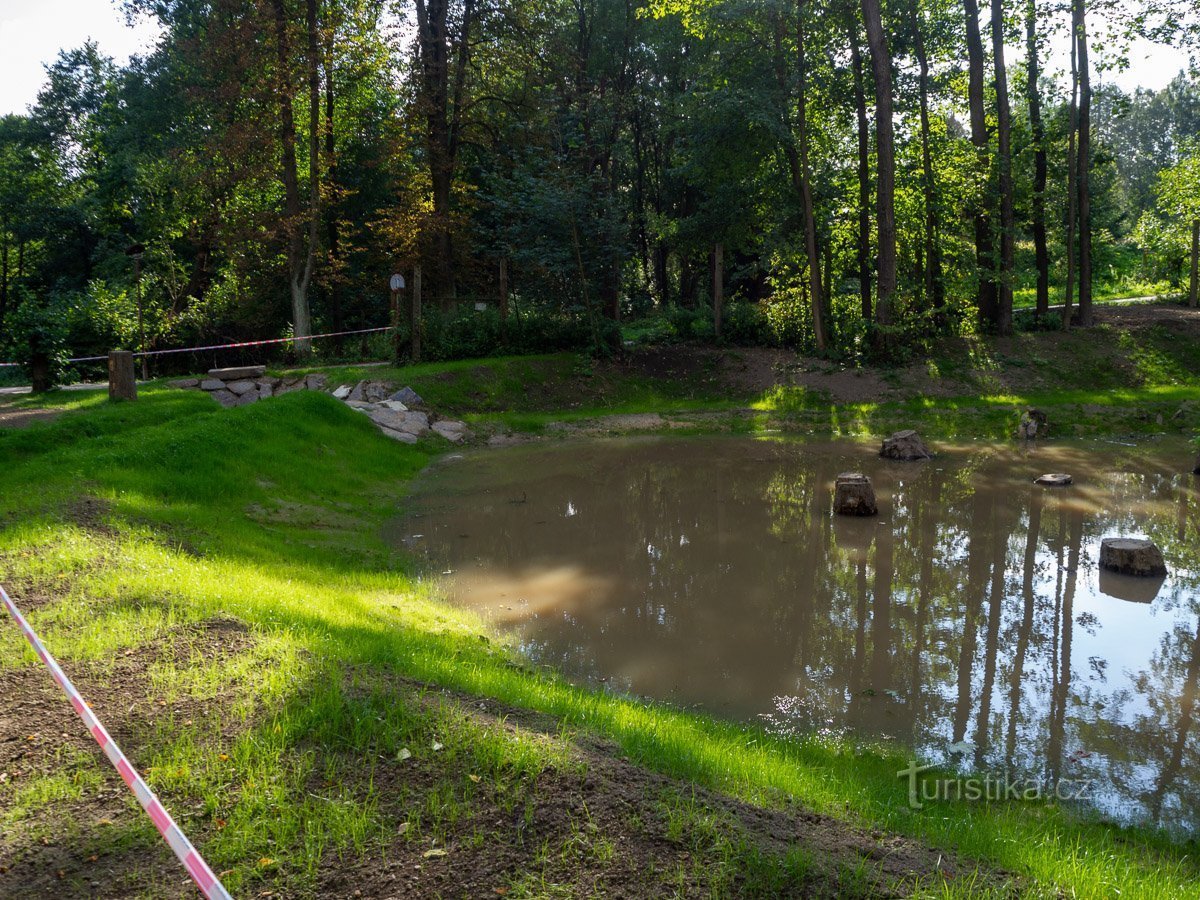 Šumperk – Jeziora w pobliżu Lasu Miejskiego (Lagunes pod Tulinkou)