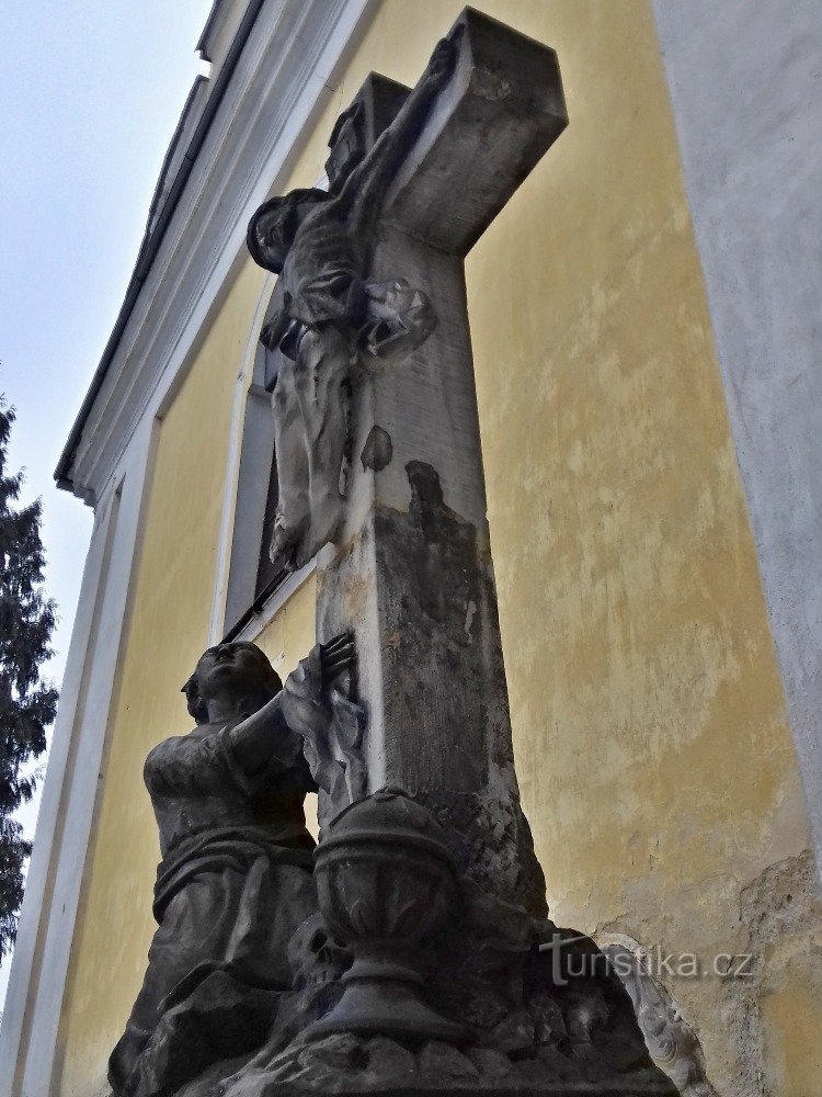 Šumperk – kereszt Barborka mellett