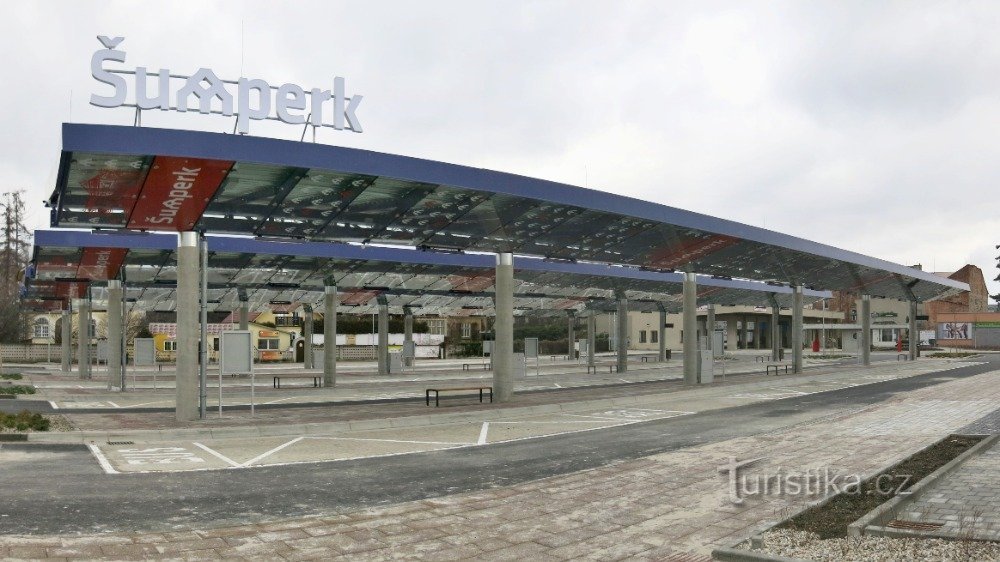 Šumperk – nova estação de ônibus