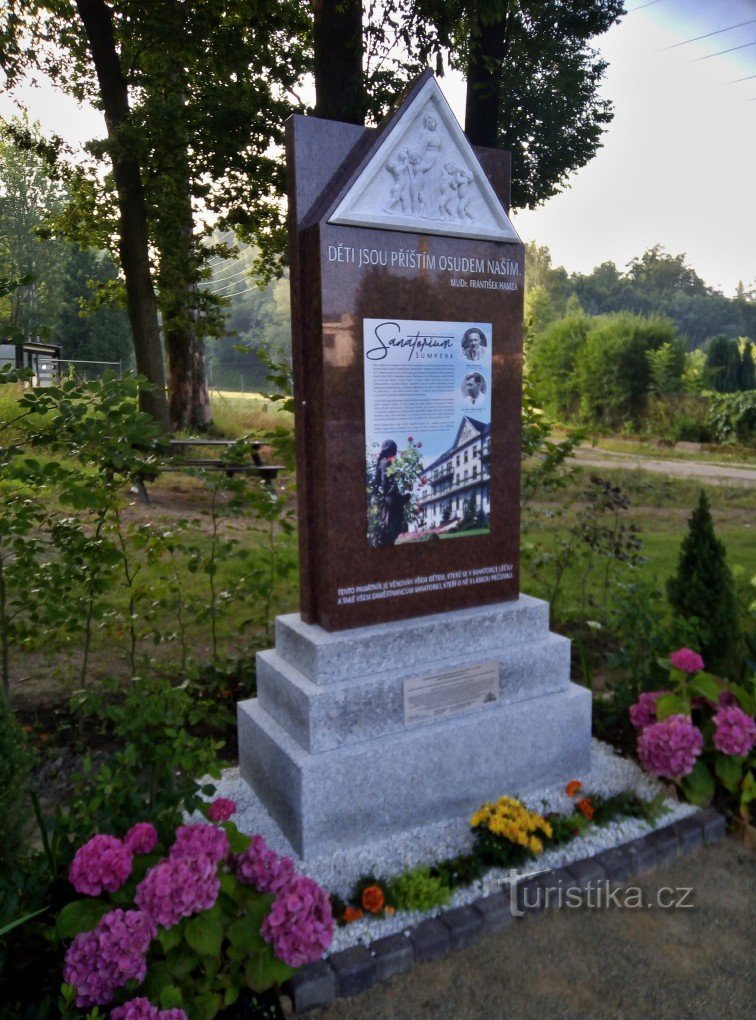 Šumperk - Sanatorka monument