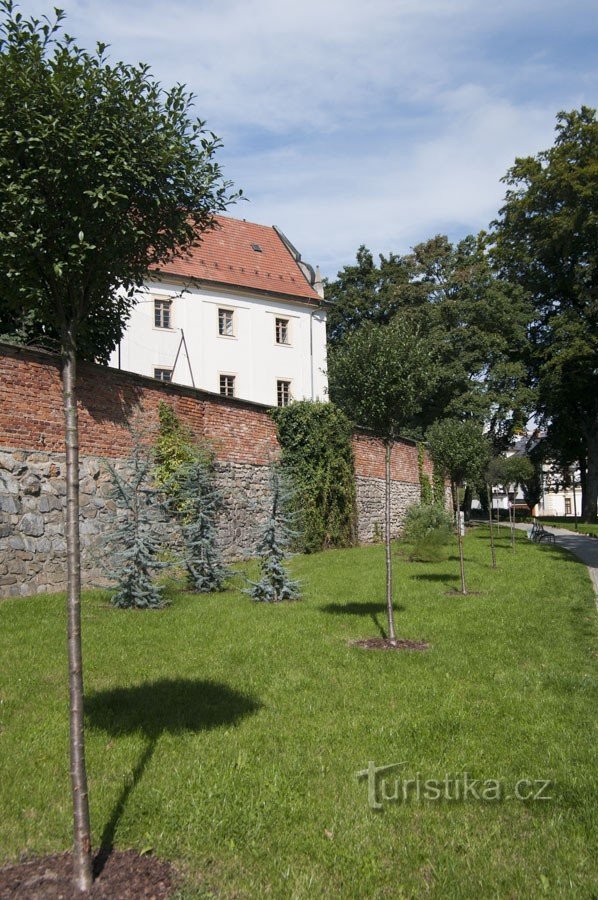 Šumperk - park under the walls