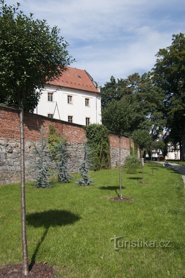 Šumperk - park pod obzidjem