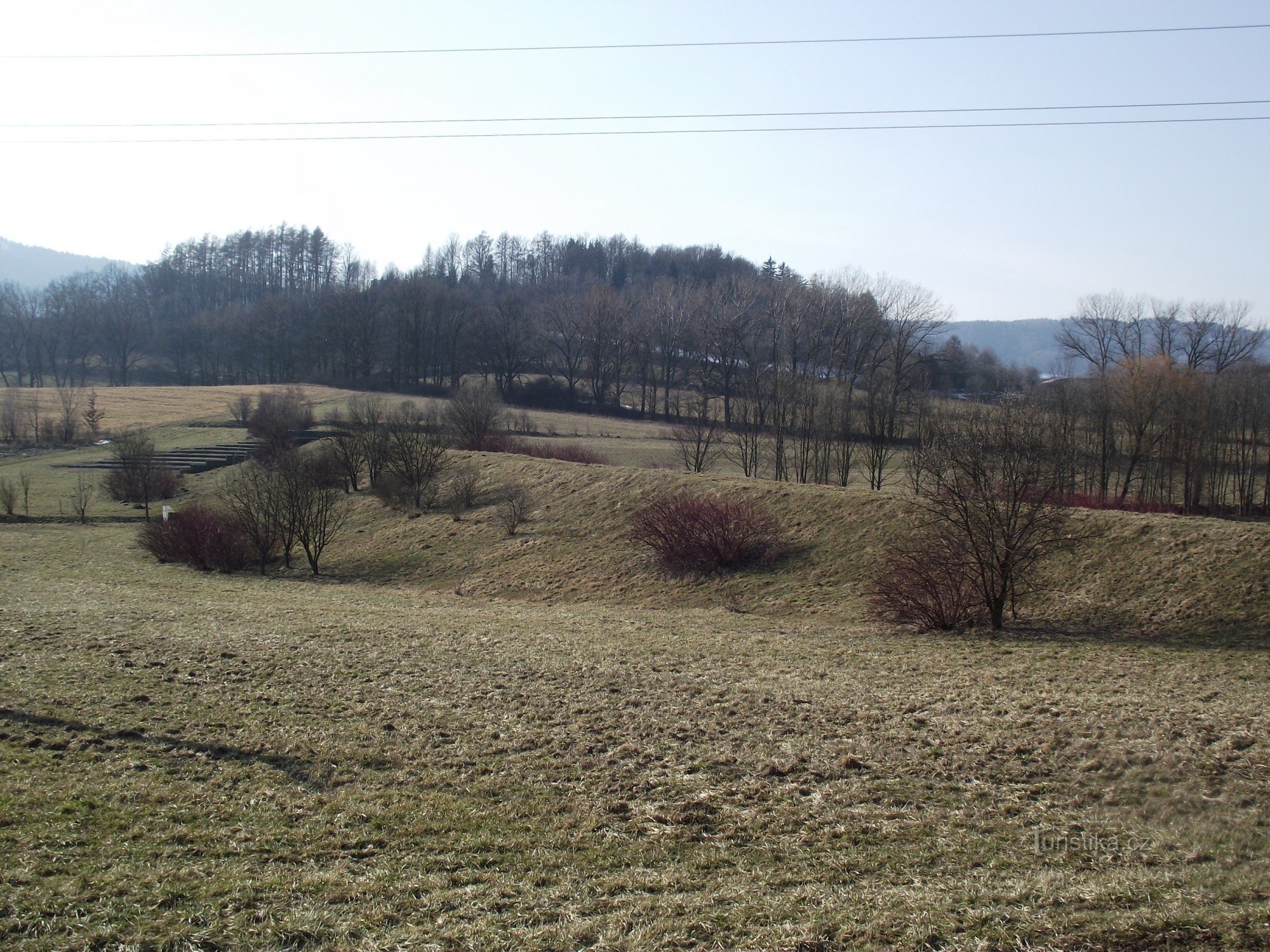 Šumperk – Bratrušovské 溪流上的干圩田