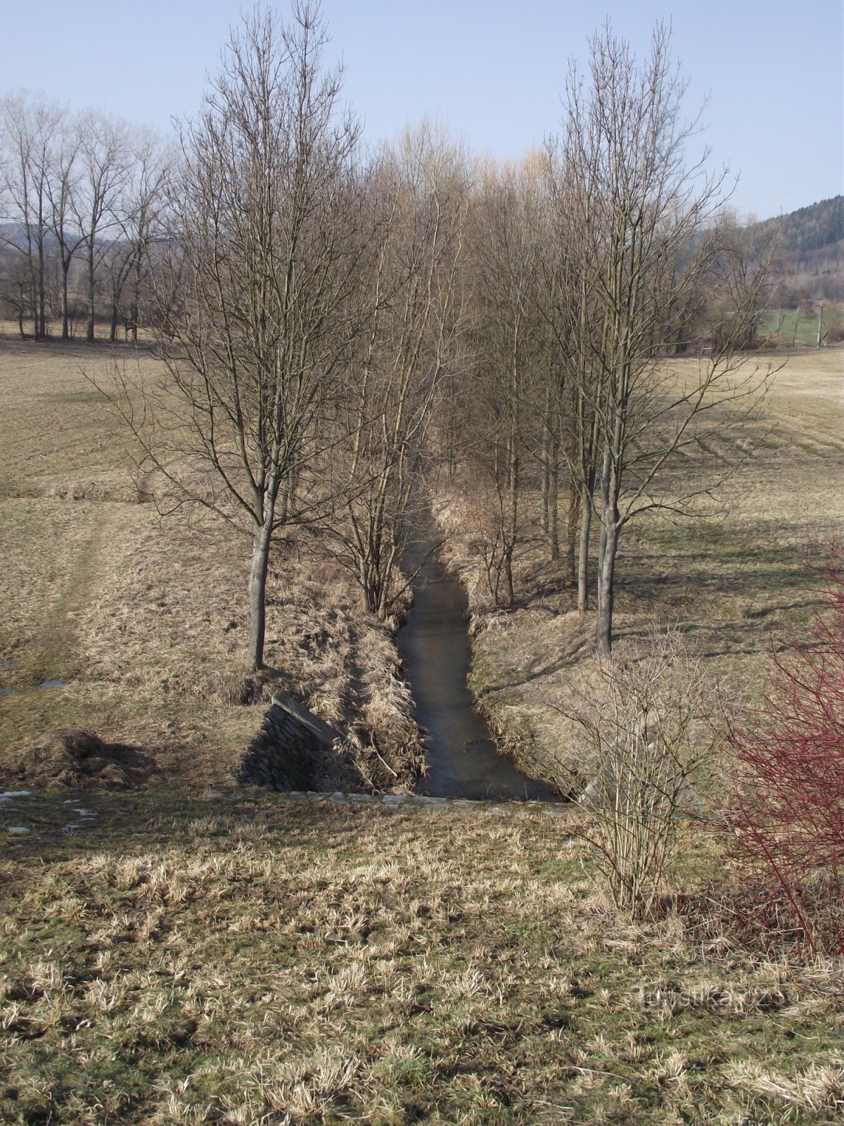 Šumperk – dry polder on the Bratrušovské stream