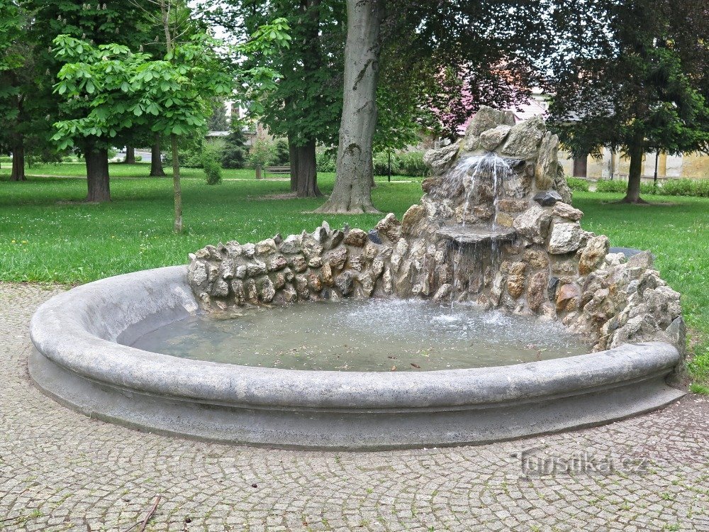 バルボルカ近くのシュンパースの噴水