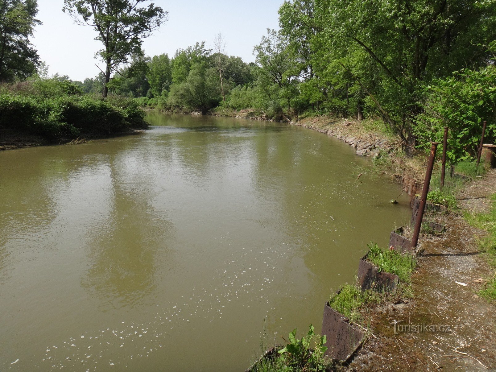 Šunychl haven aan de Oder