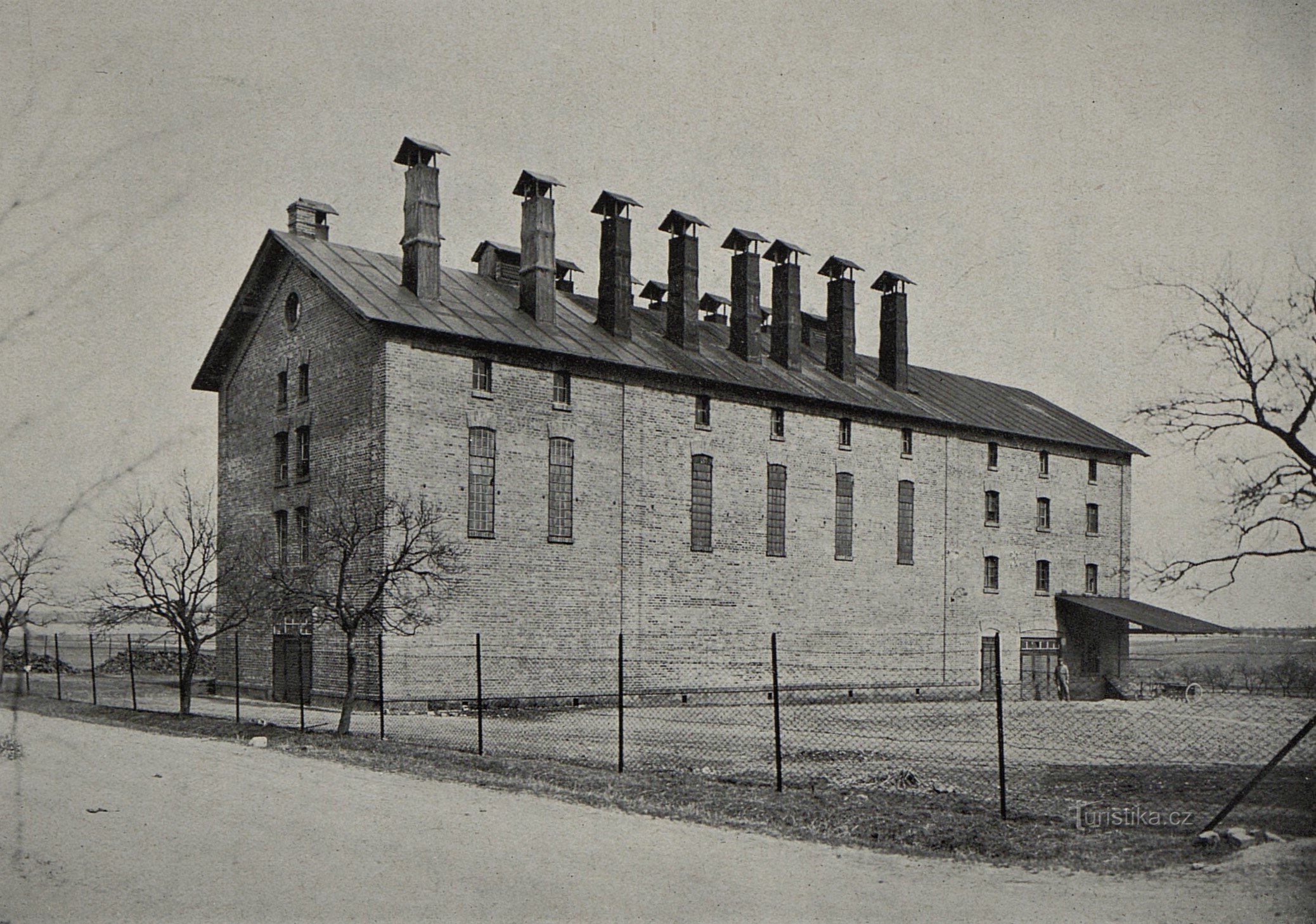 Impianto di essiccazione a Bydžovská Lhotka (prima del 1927)