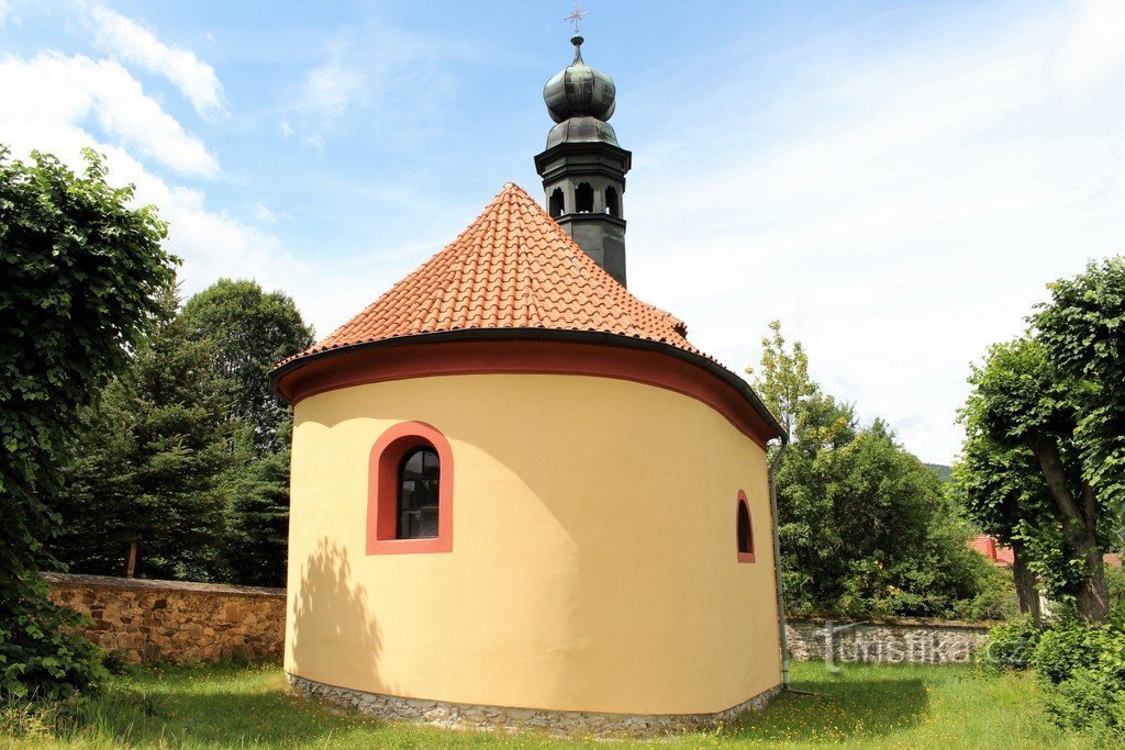 Sušice, kapel i St. Rocha