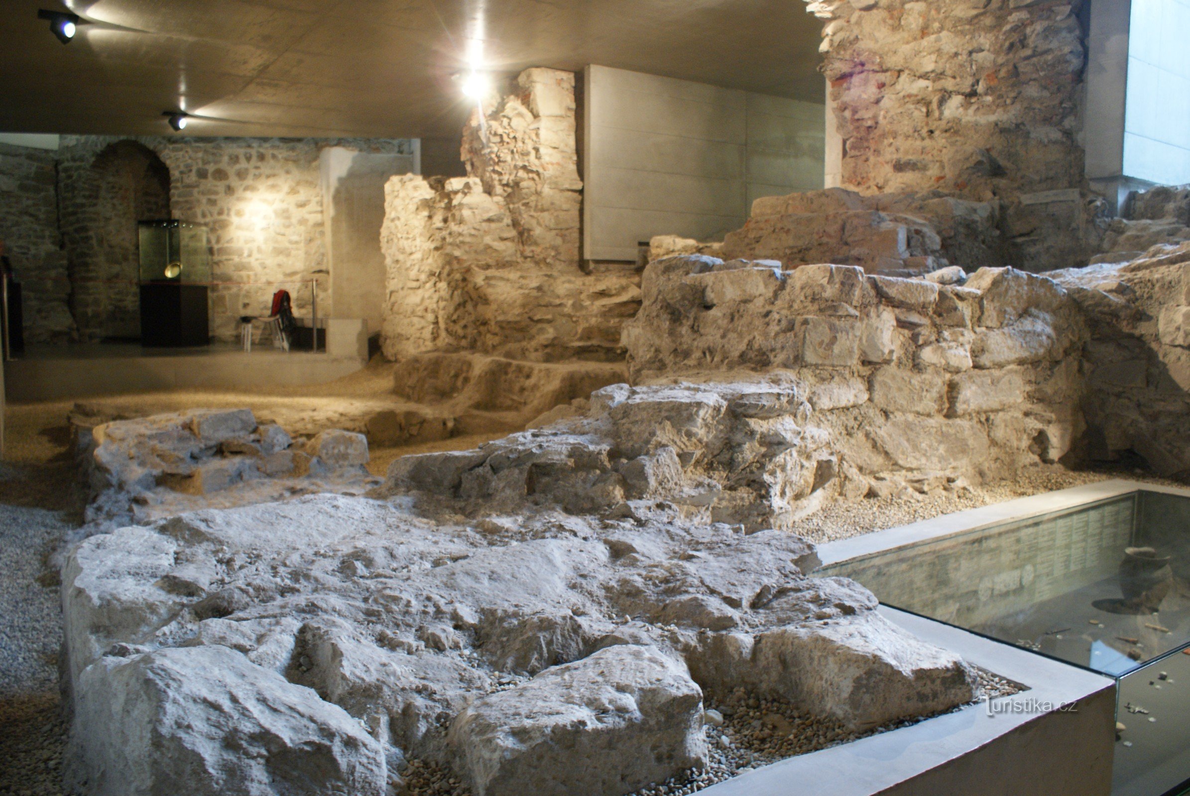 le sous-sol du château de Přemysl