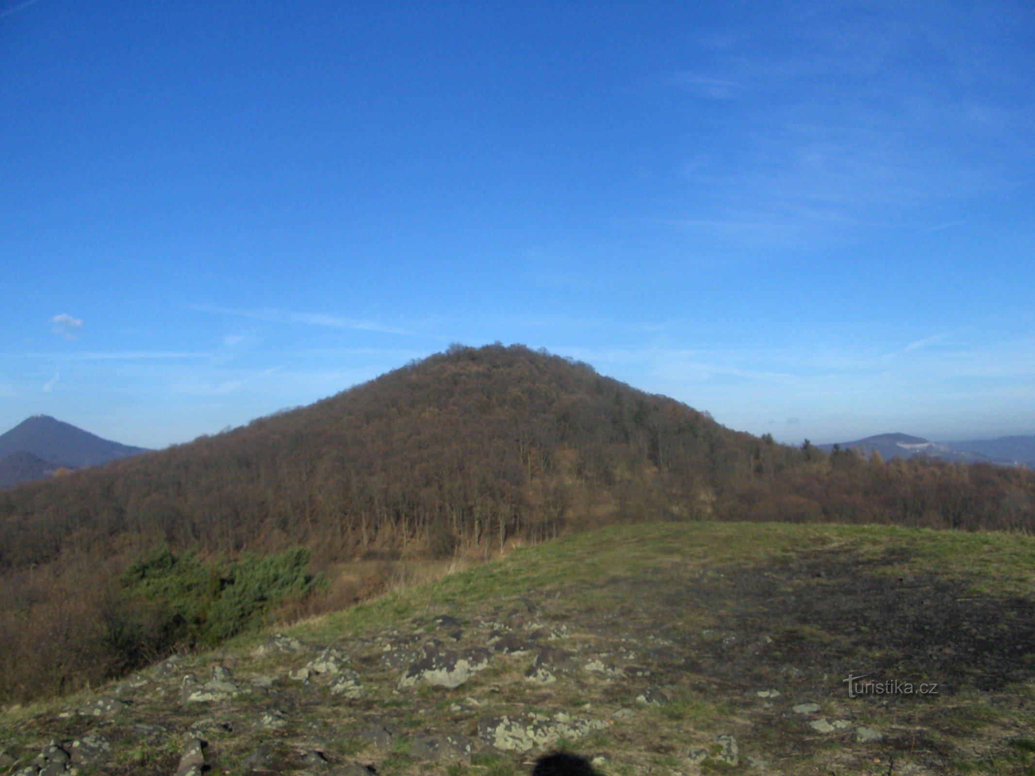 Sutomský vrch from Holé vrch