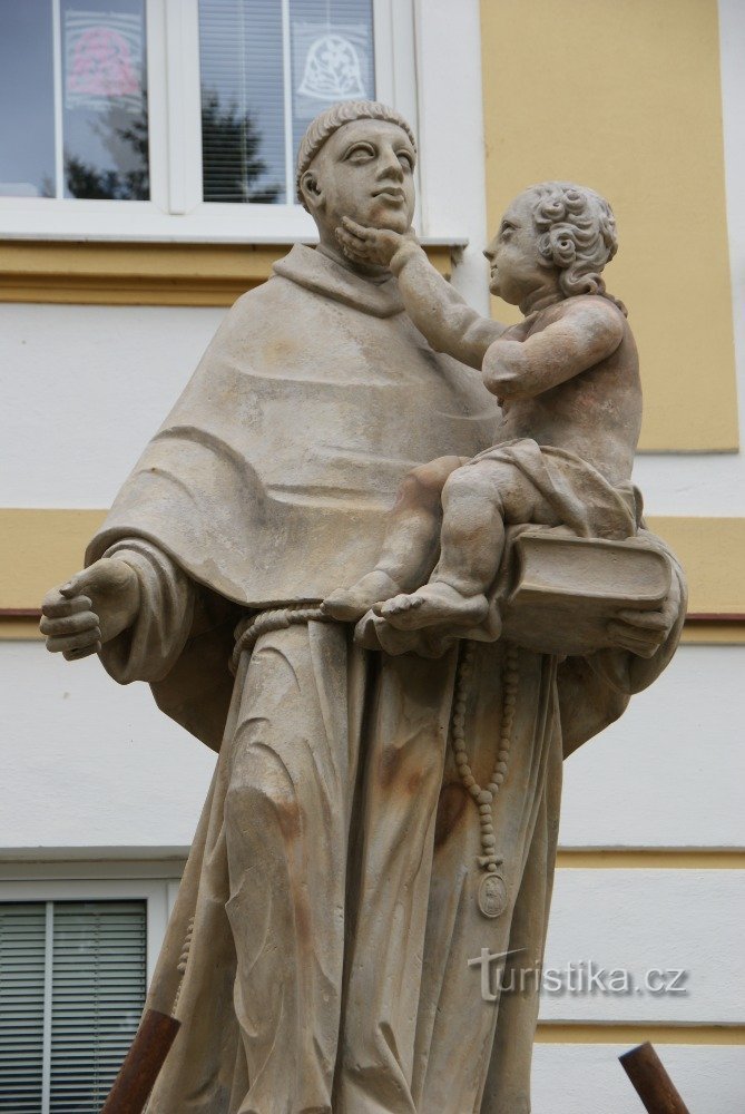 St. Anthony Padovalainen Jeesuksen Kristuksen kanssa