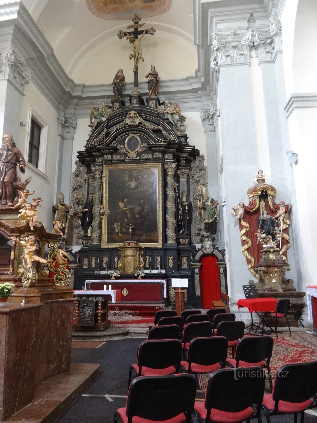 St. Jan pod Skalou and the Church of the Nativity of St. John the Baptist, cave of St. Ivana and lives