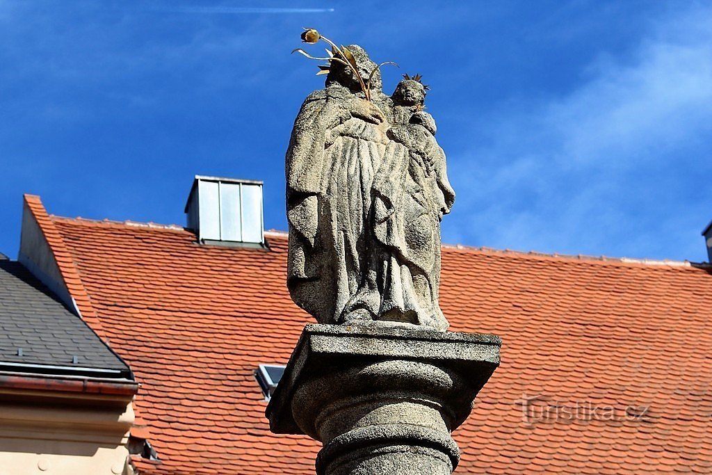 St. Josef med Jesusbarnet