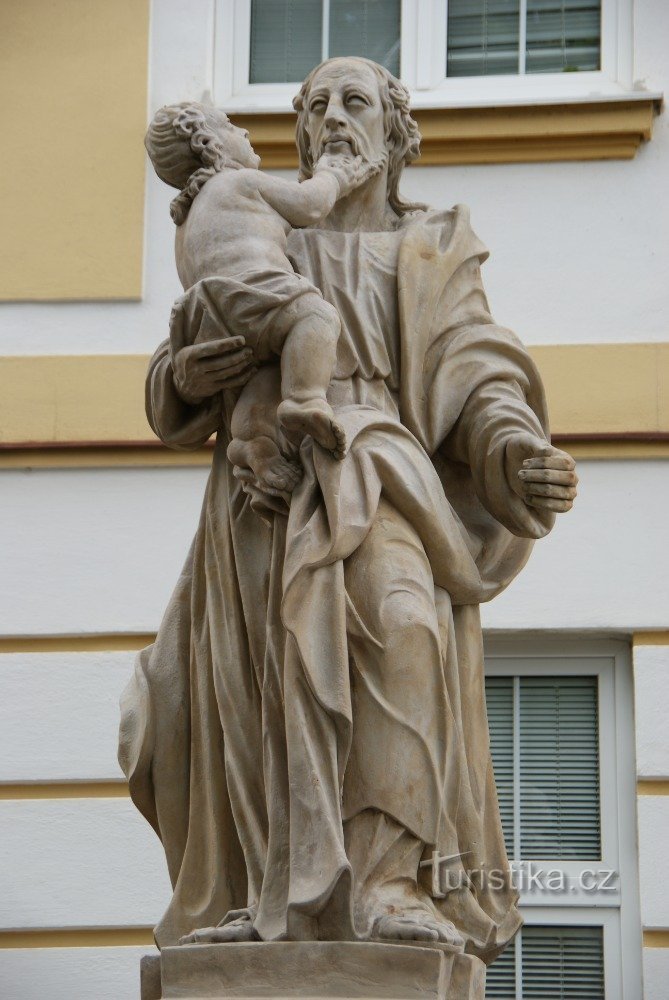 St. Josef med Jesusbarnet