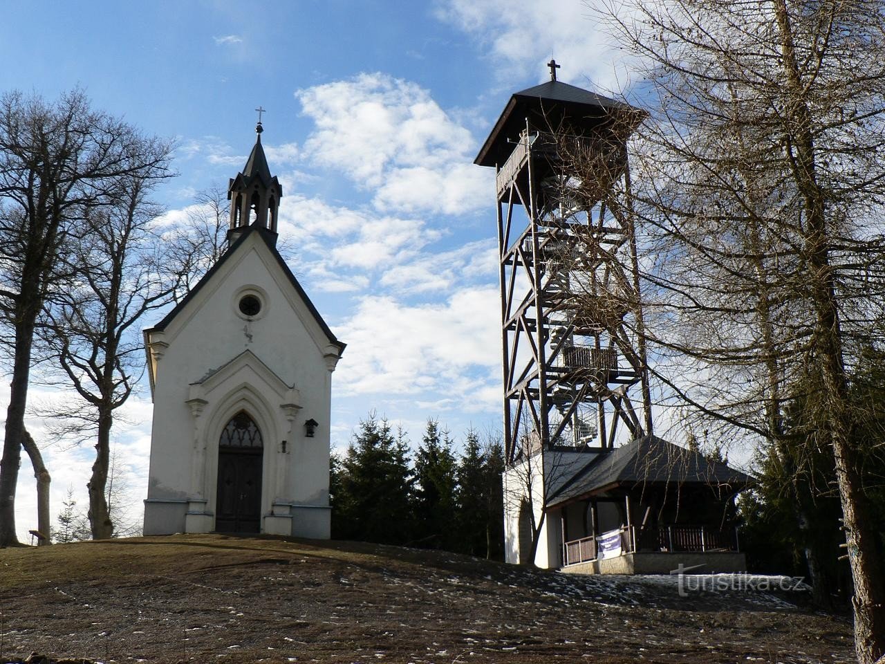 St. Marktplatz, Kapelle und Aussichtsturm