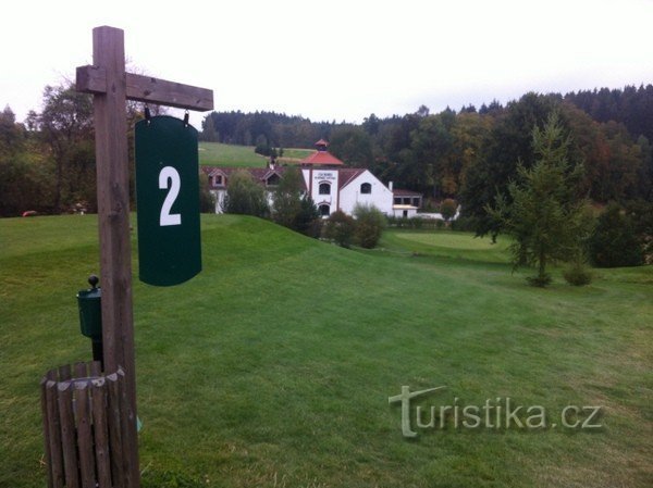 Svachovka - Český Krumlov - golf