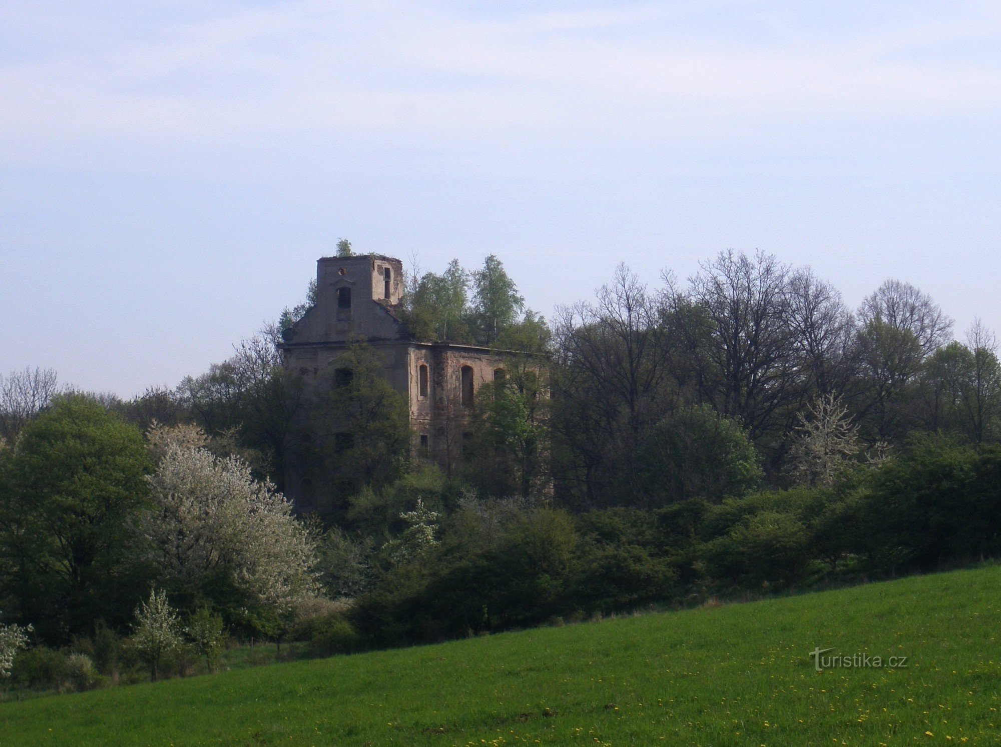 Svatobor - Kirchenruine (KV)