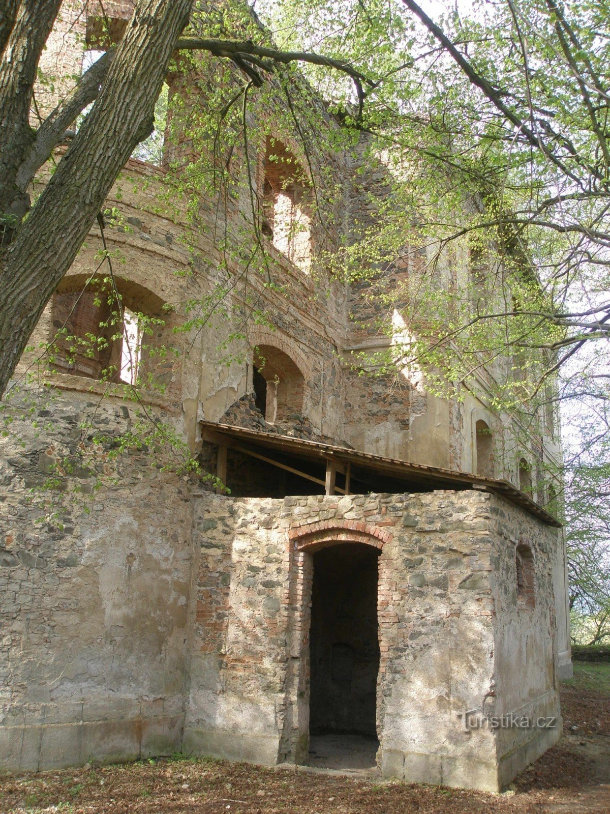 Svatobor - ruínas da igreja (KV)