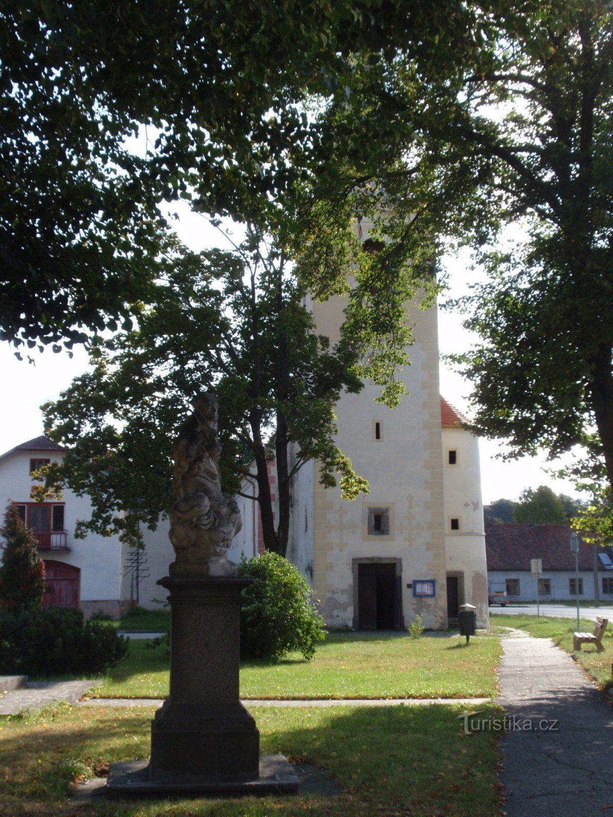 Statue de Saint-Jean à Vladislav