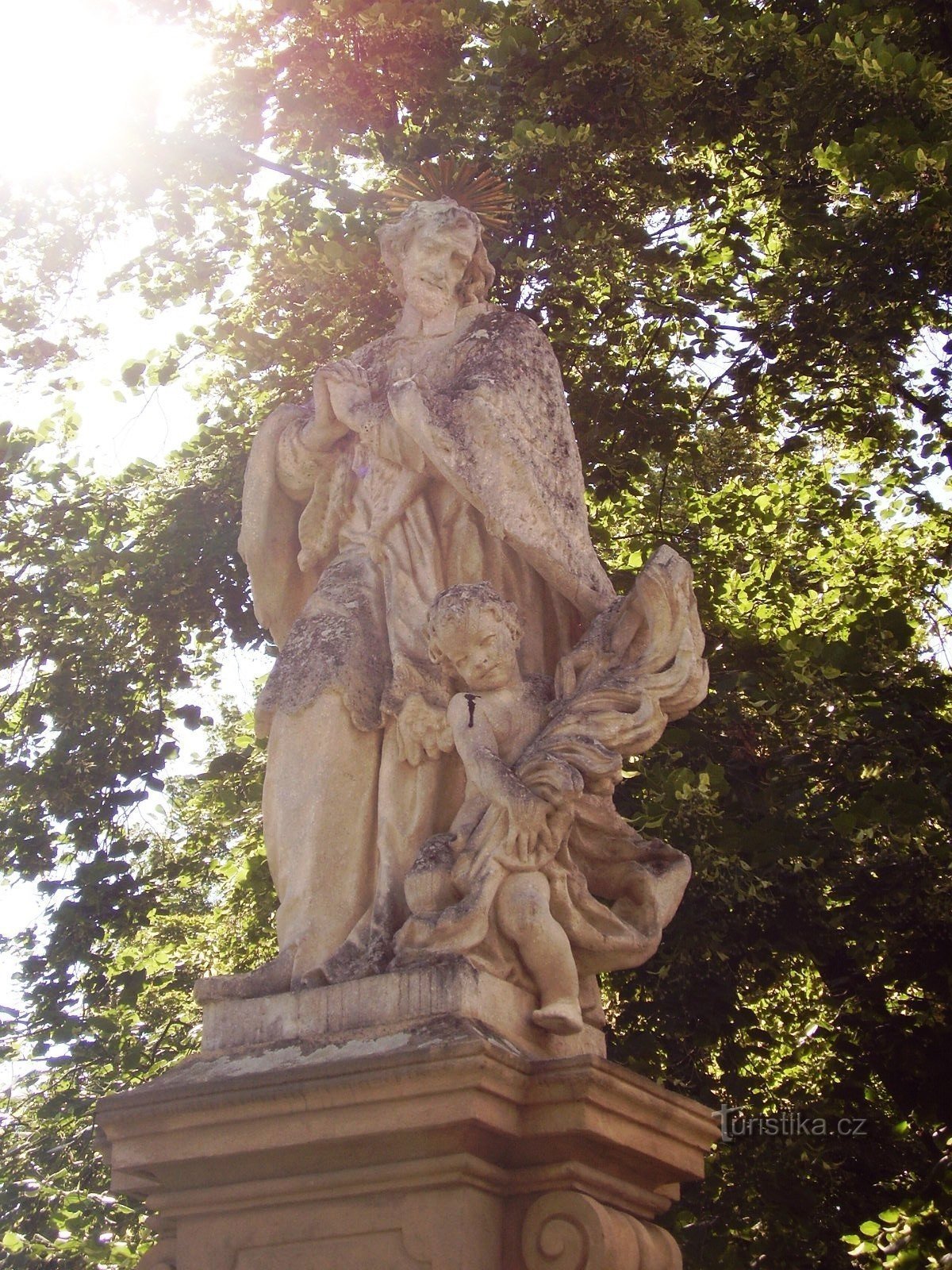 Τα αγάλματα του Αγίου Ιωάννη στο Dolní Kounice