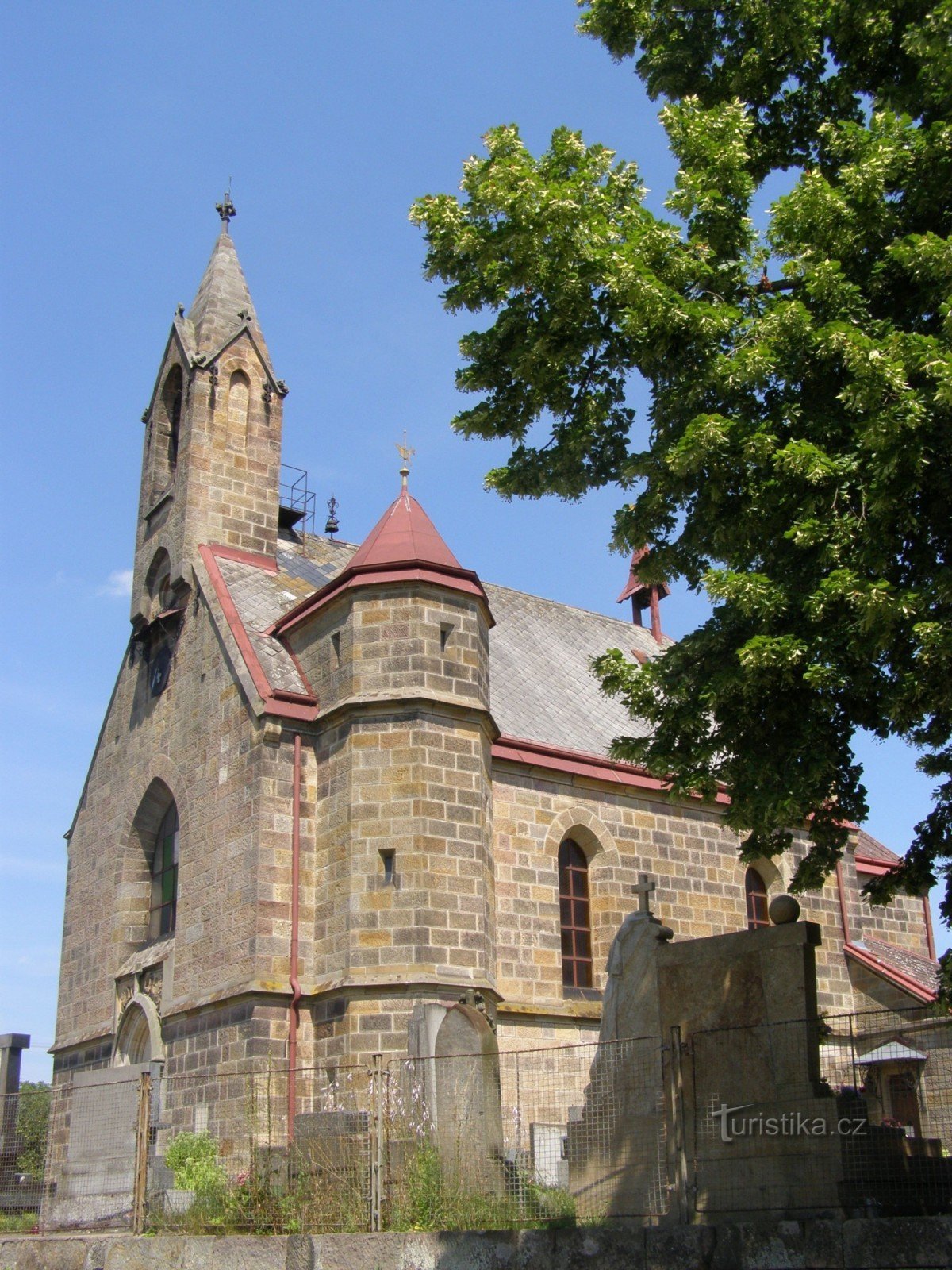 Svatojanský Újezd ​​​​- kyrkan St. Johannes Döparen