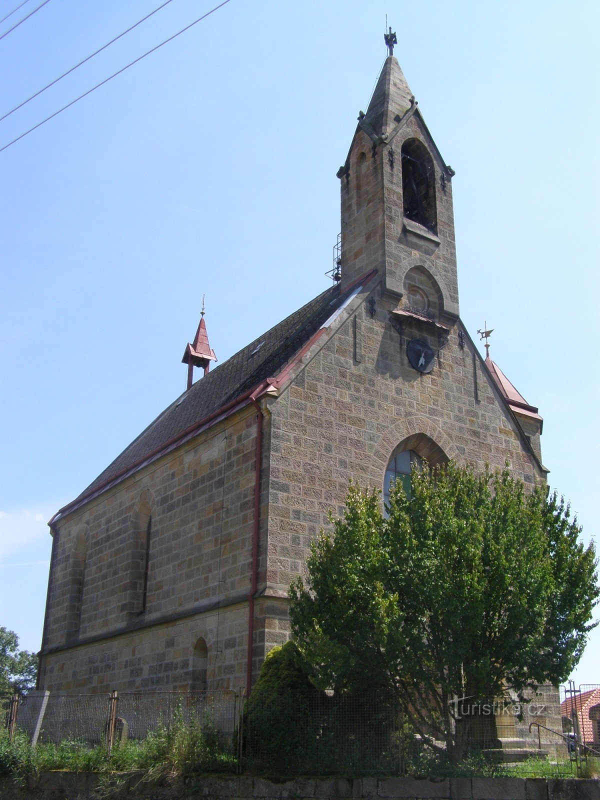 Svatojanský Újezd ​​​​- kirken St. Johannes Døberen