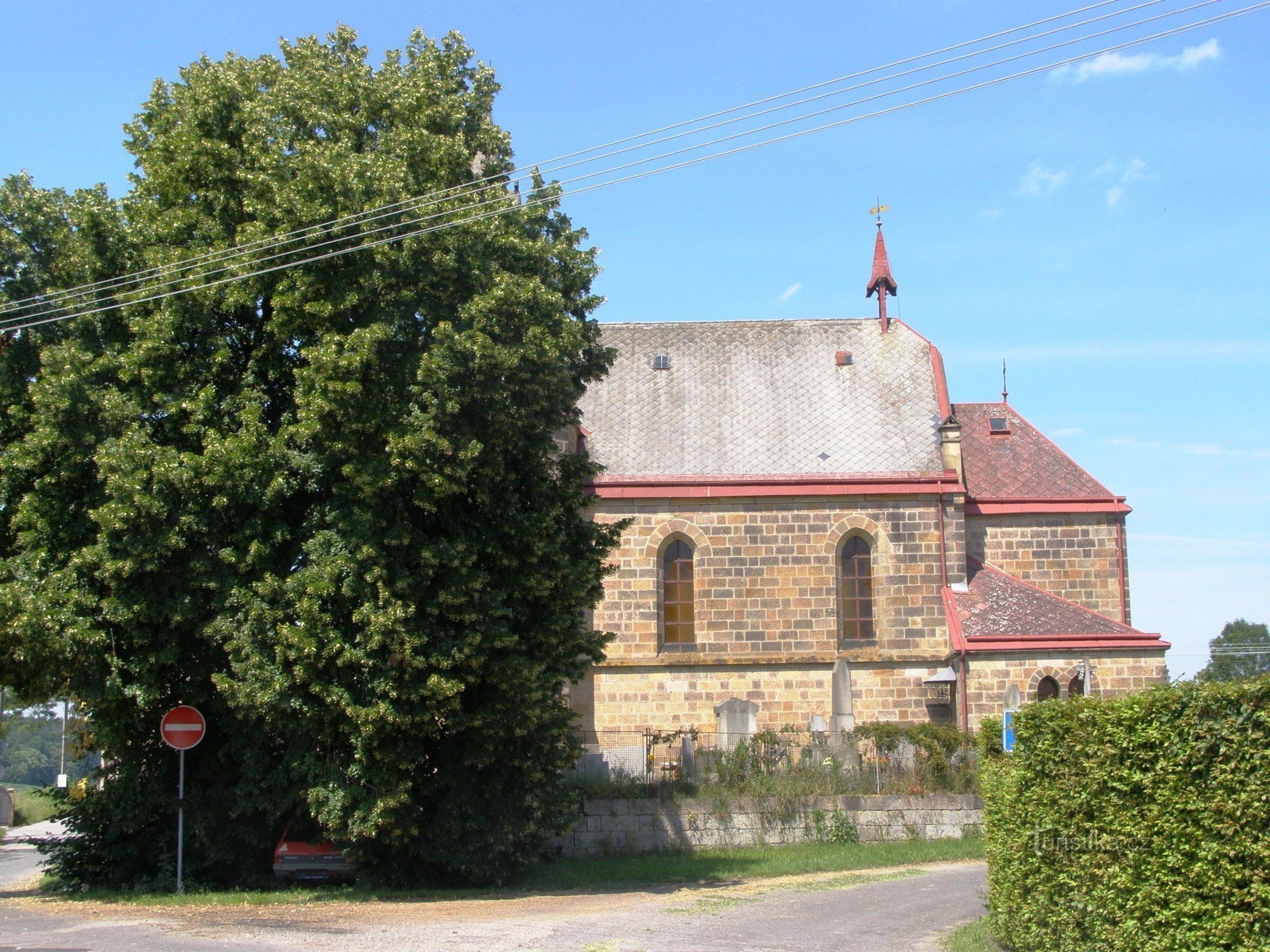 Svatojanský Újezd ​​​​- cerkev sv. Janeza Krstnika