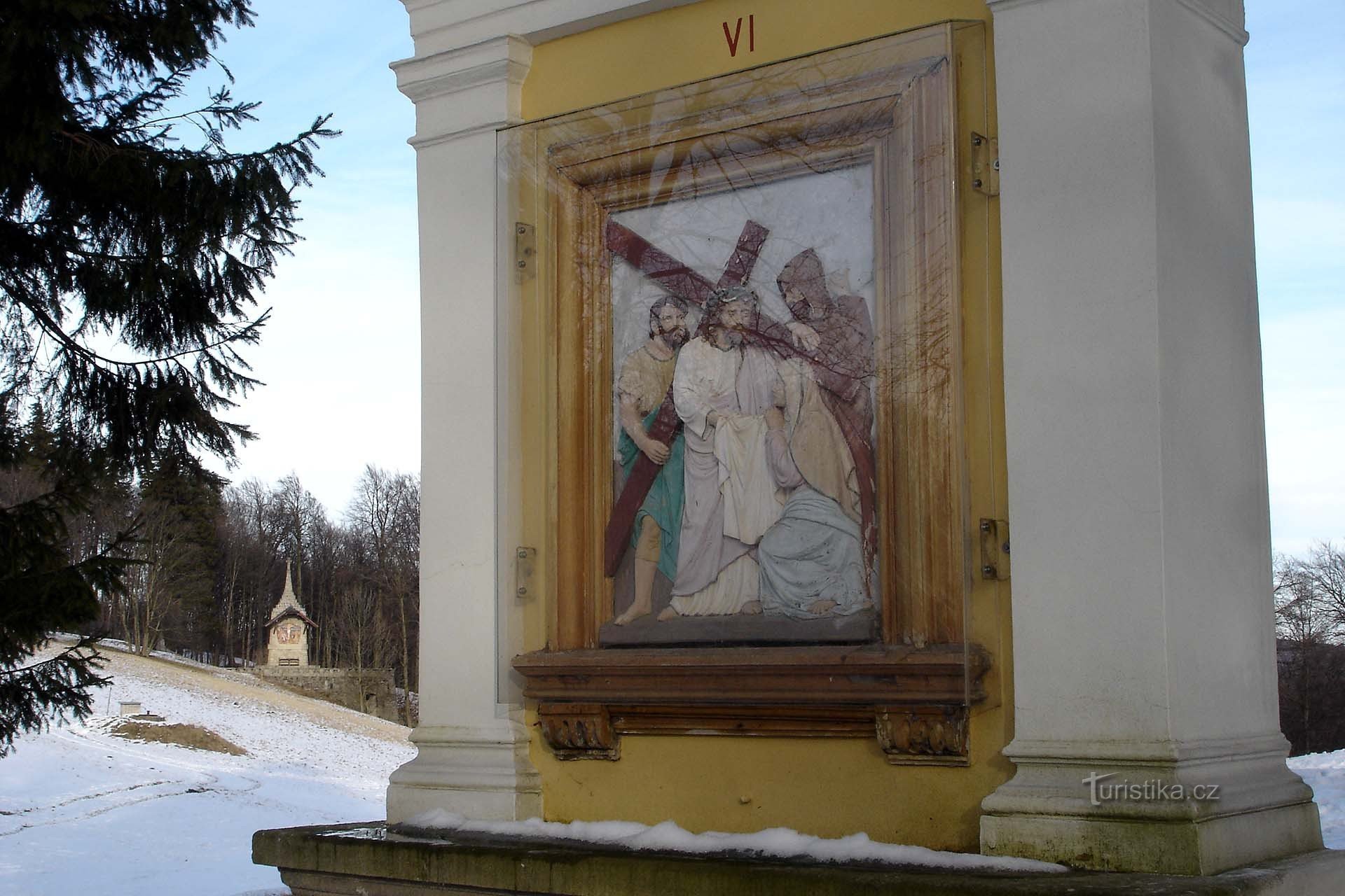 Svatý Hostýn - stará křížová cesta