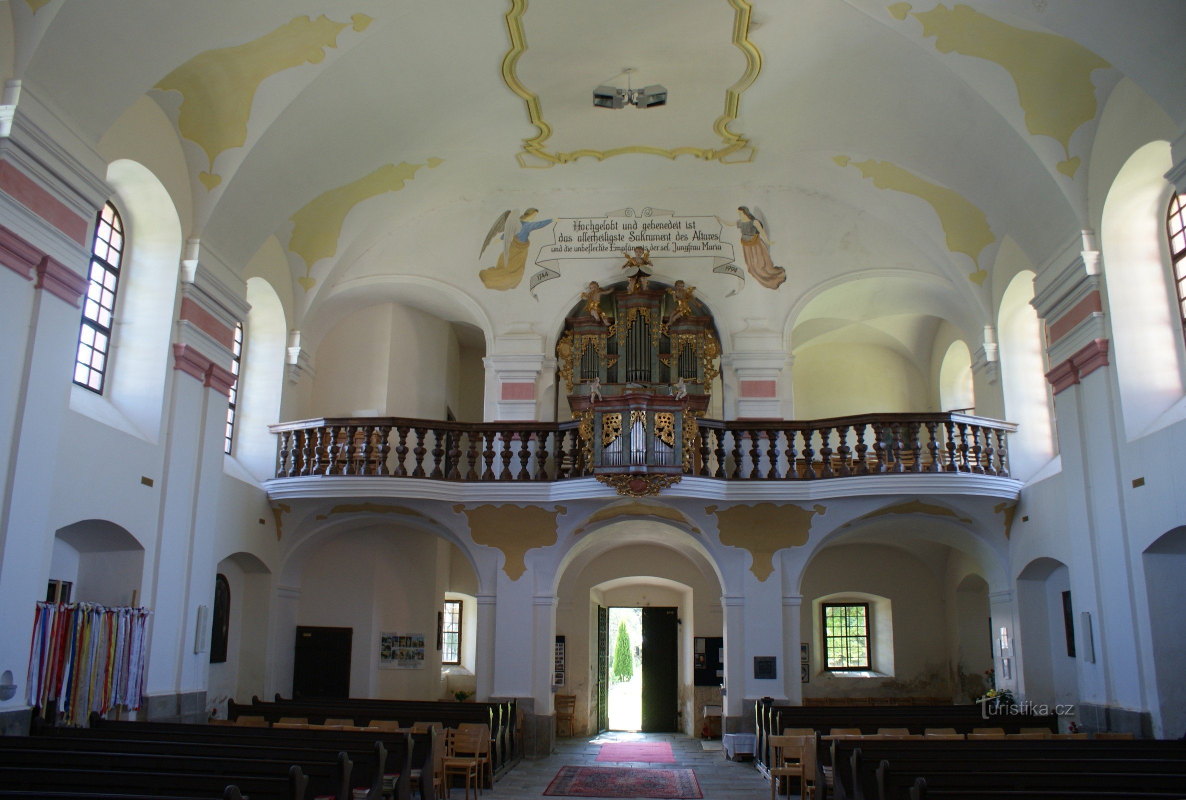 Svatý Kámen (bei Rychnov nad Malší) – Kirche der Muttergottes vom Schnee