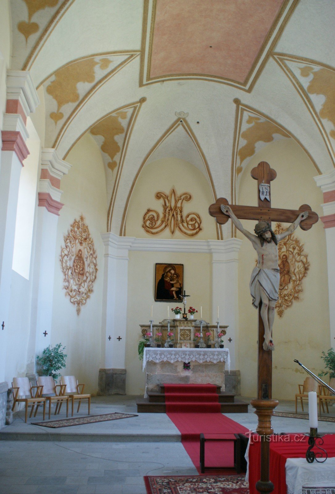 Svatý Kámen (w pobliżu Rychnova nad Malší) – Kościół Matki Boskiej Śnieżnej