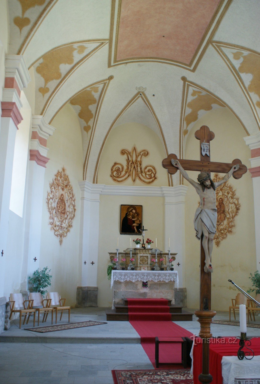 Svatý Kámen (bei Rychnov nad Malší) – Kirche der Muttergottes vom Schnee