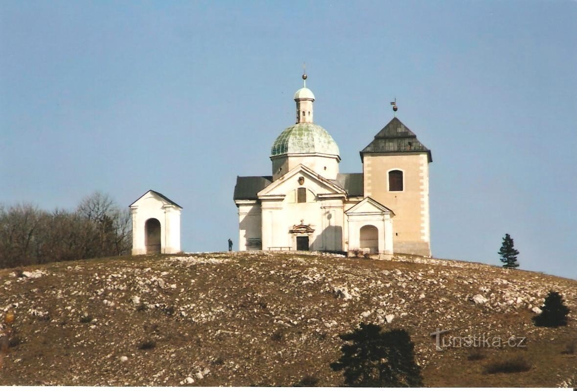 Svatý kopeček - kostel sv. Šebestiána