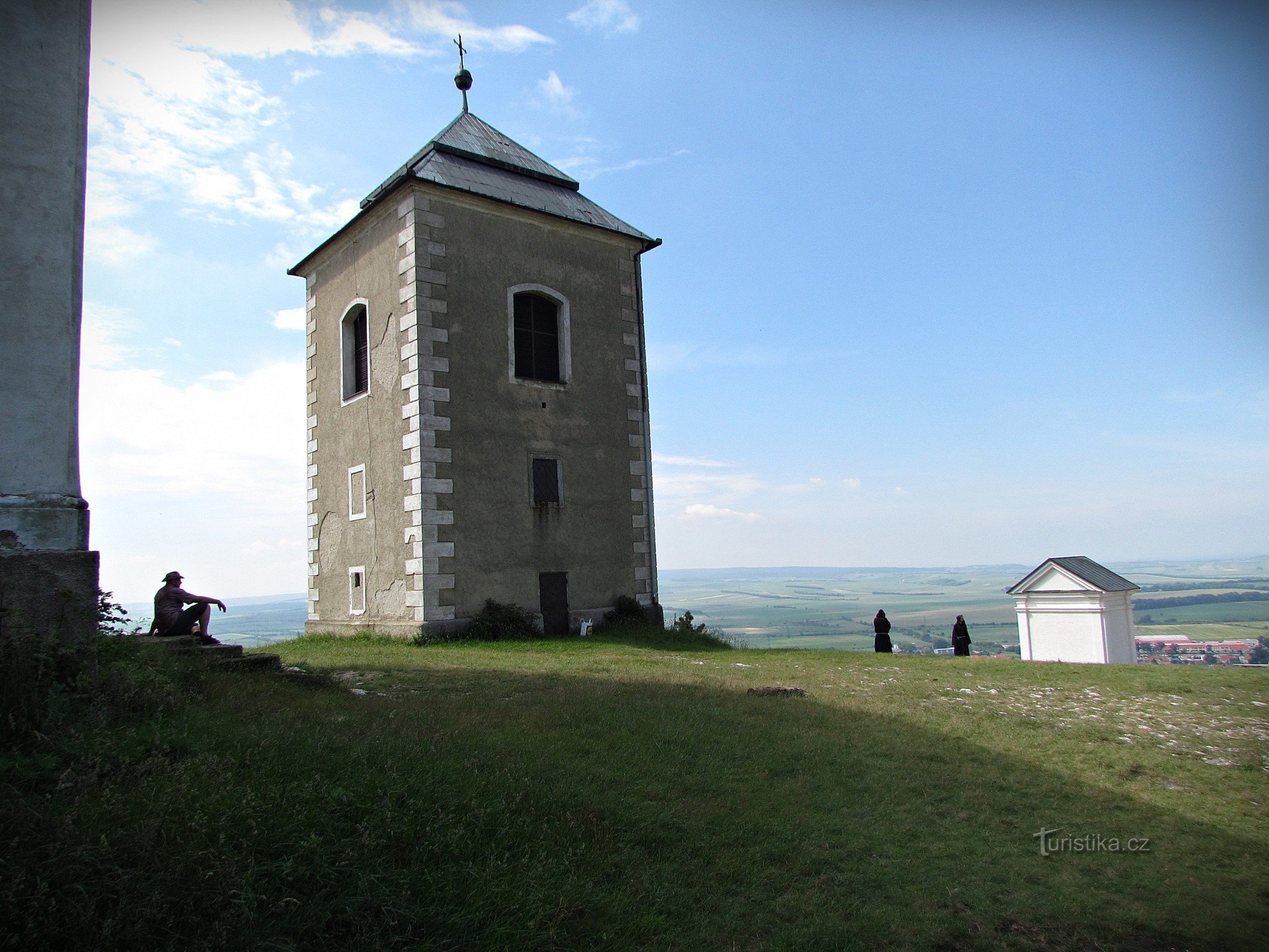 St. Kopeček bij het uitkijkpunt Mikulov