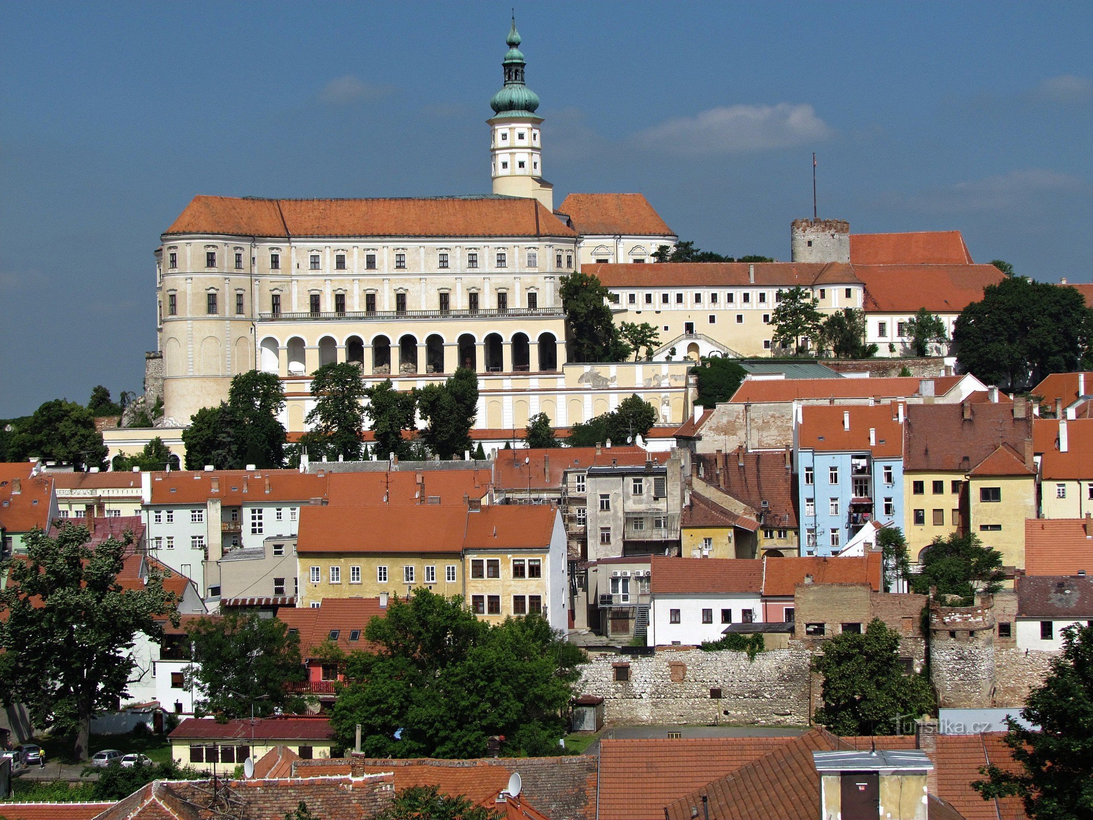 St. Kopeček beim Aussichtspunkt Mikulov