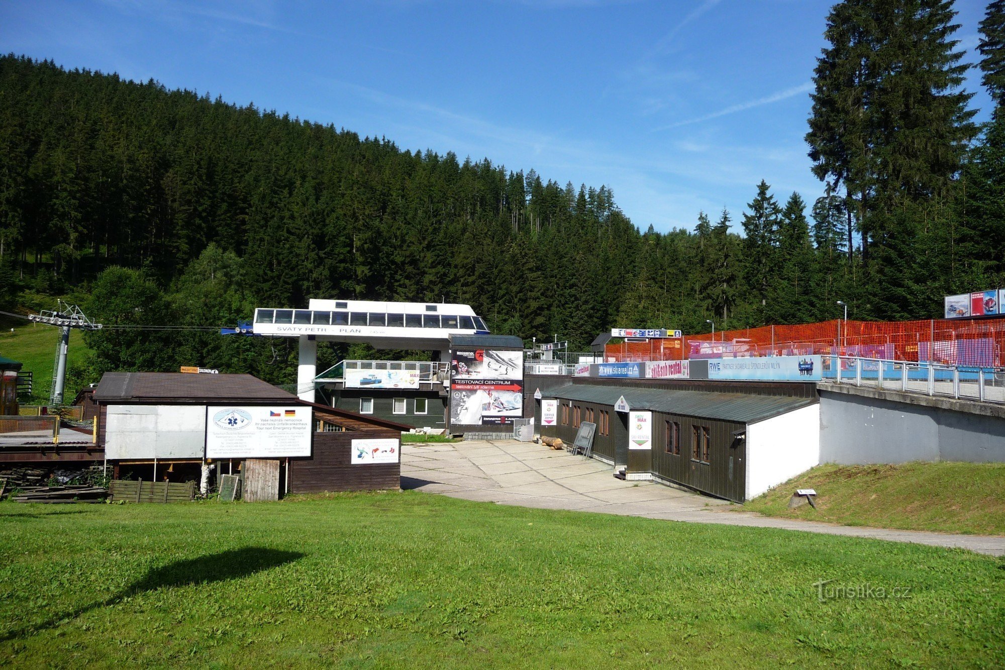 St. Peter - cable car to Pláň