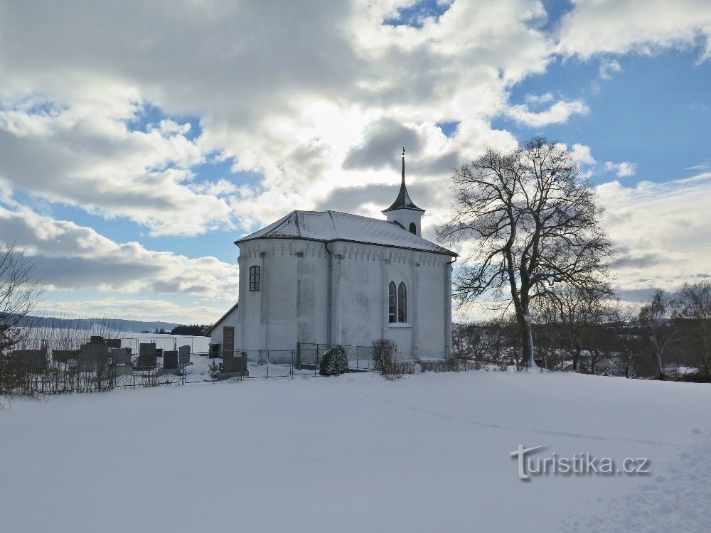 Svébohov - Casa de oração dos Irmãos Tchecos (capela evangélica)