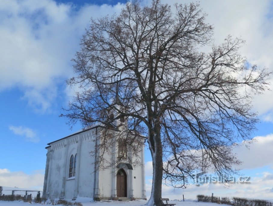 Svébohov - molilnica čeških bratov (evangeličanska kapela)