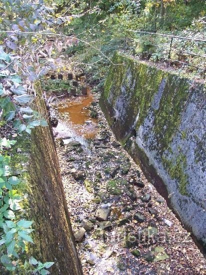 Ruisseau sacré : Vue du ruisseau