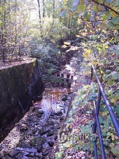 Ruisseau sacré : Vue du ruisseau