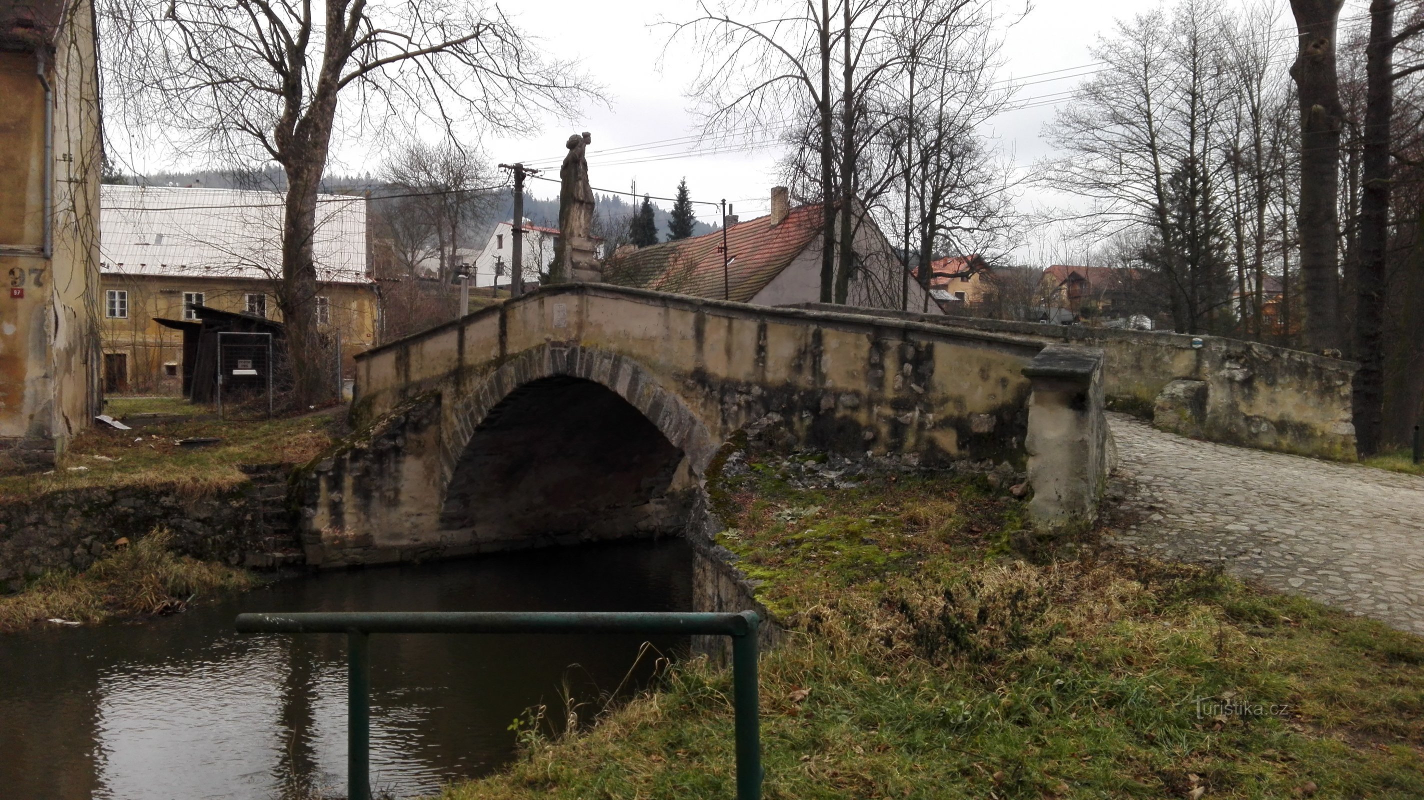 De Zweedse brug in Dobřív