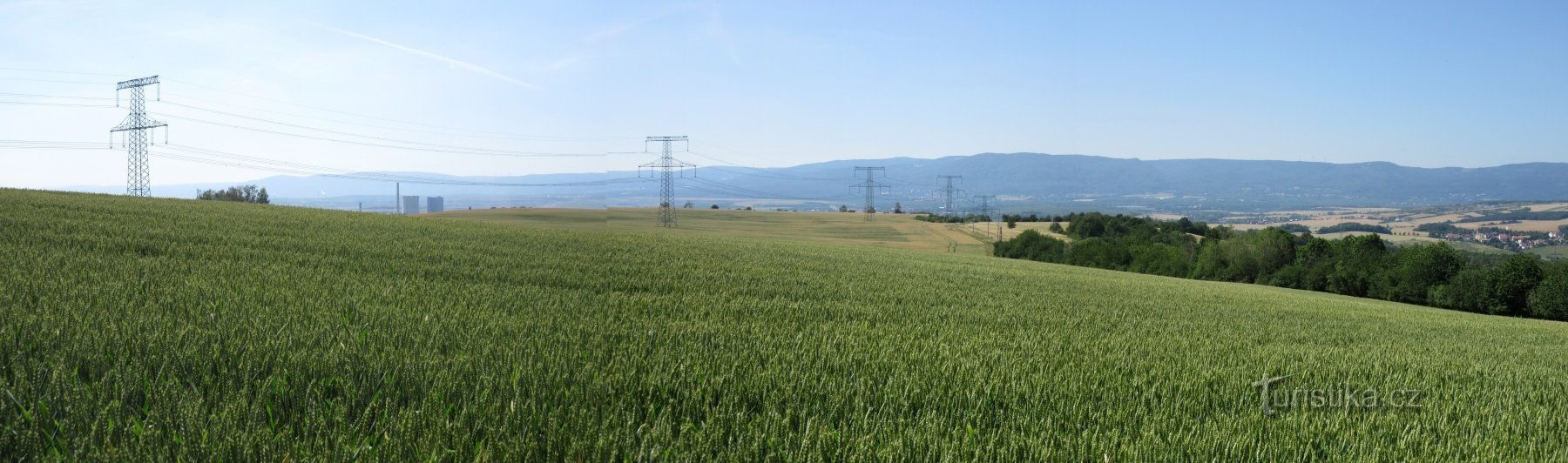 Svetec - die Überreste des steinernen Aussichtsturms Aloisova hýzna