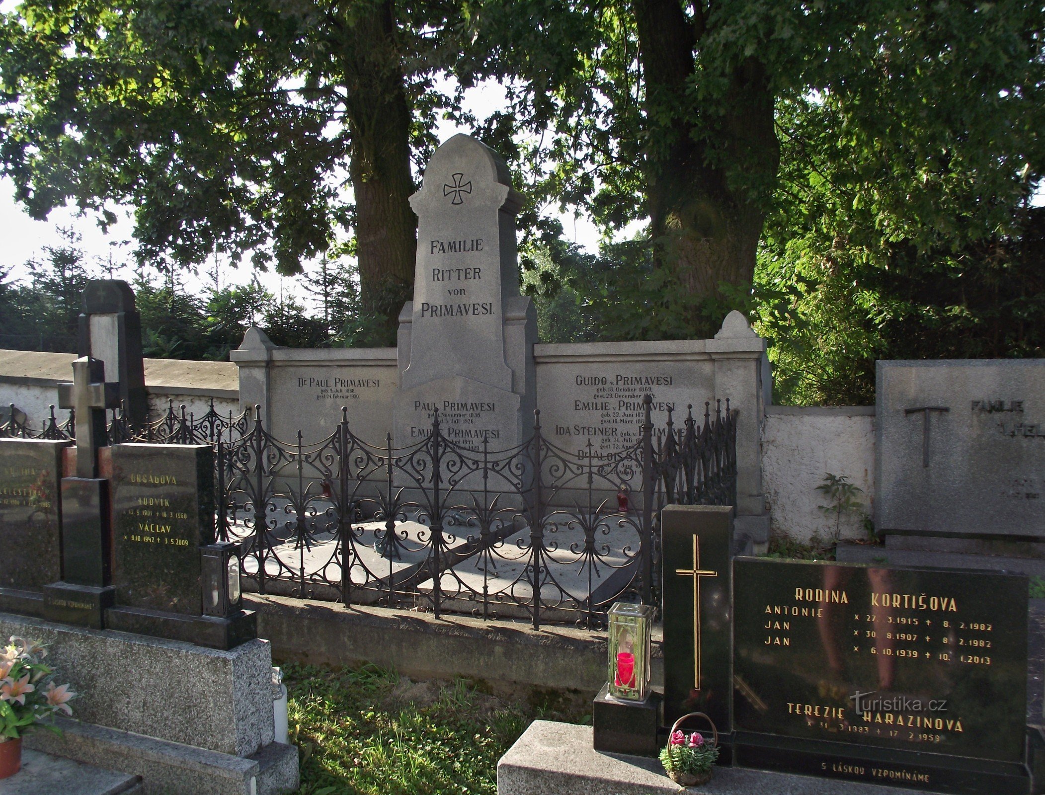 スヴェトラ・ホラ – プリマヴェージ家の墓