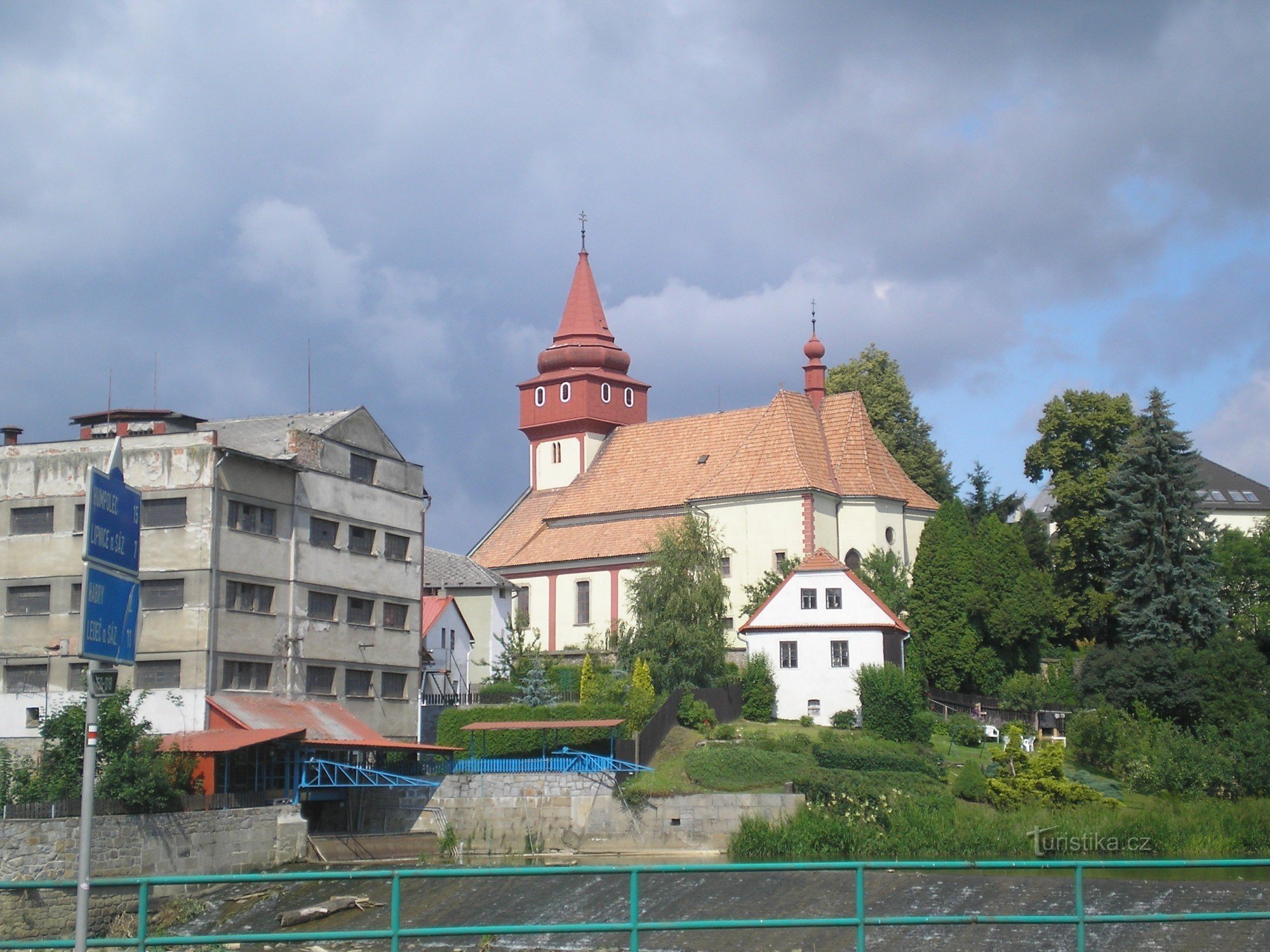 Svetlá nad Sázavou, biserica Sf. Wenceslas