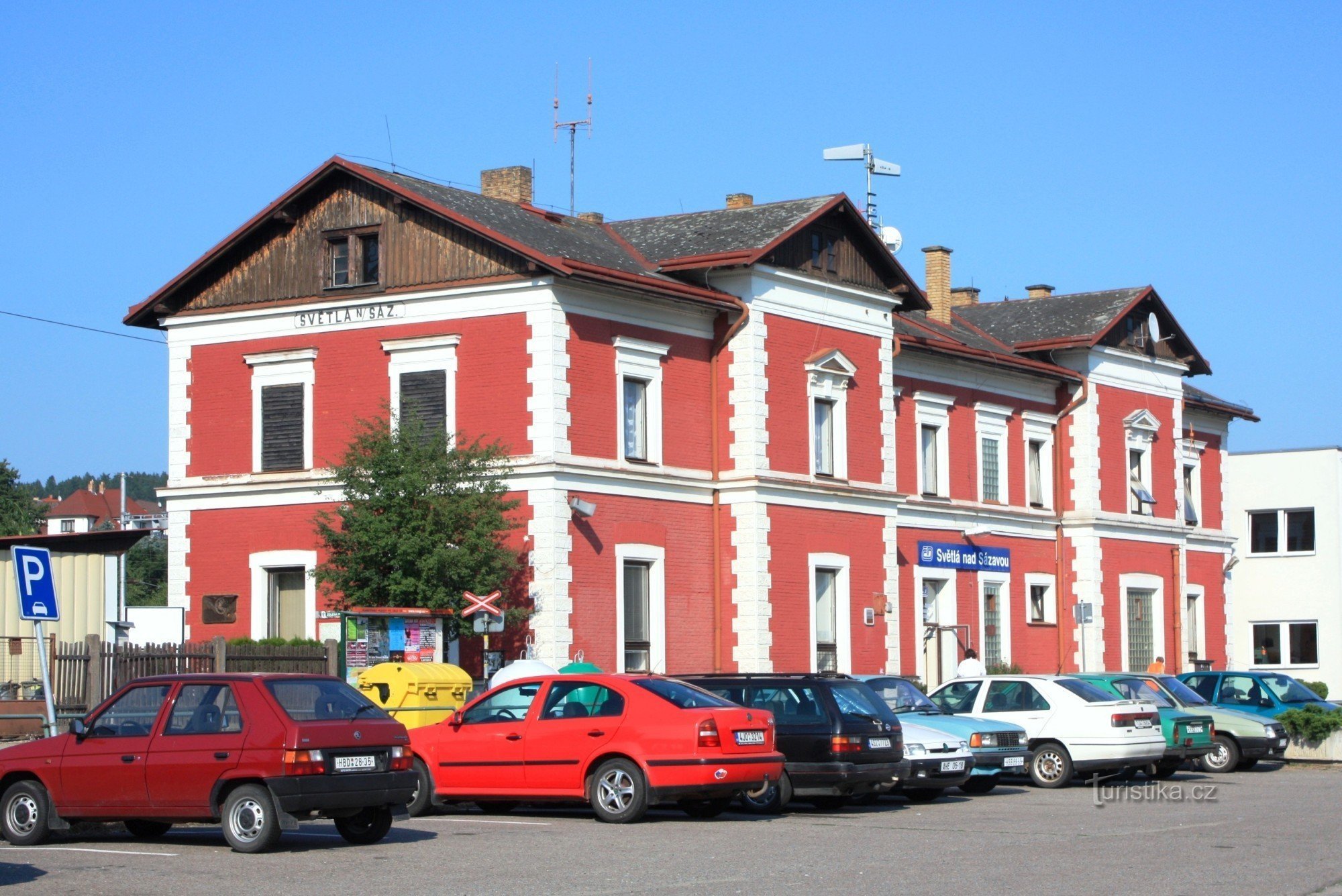 Svetlá nad Sázavou - stationsbyggnad