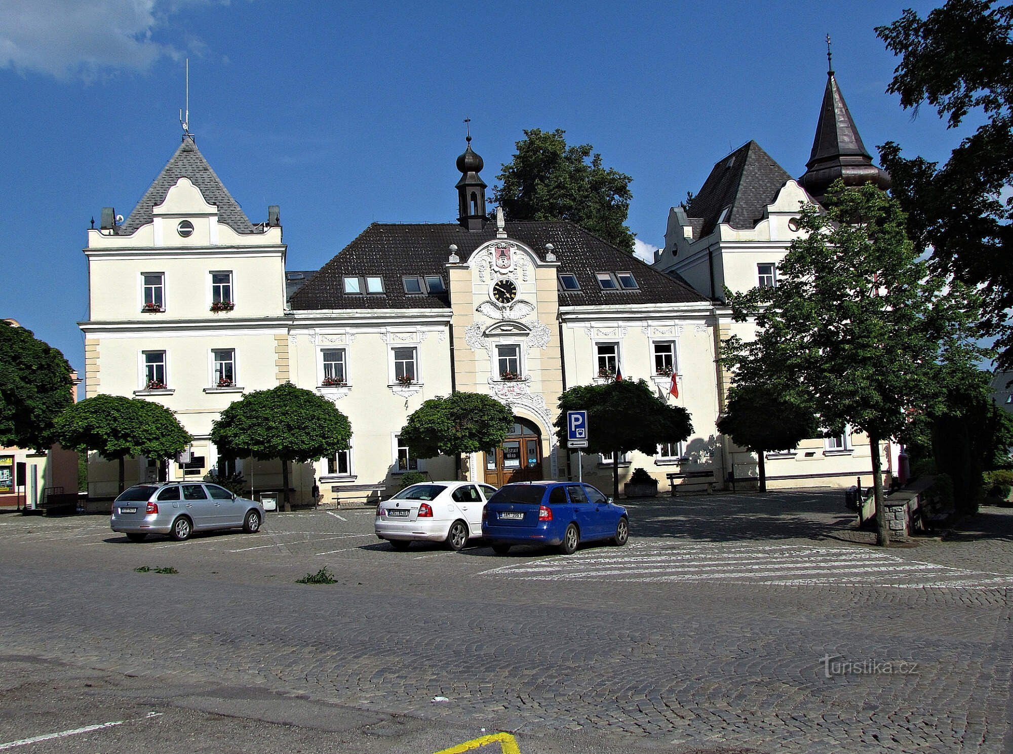 Světlá nad Sázavou - trg Trčků z Lípa