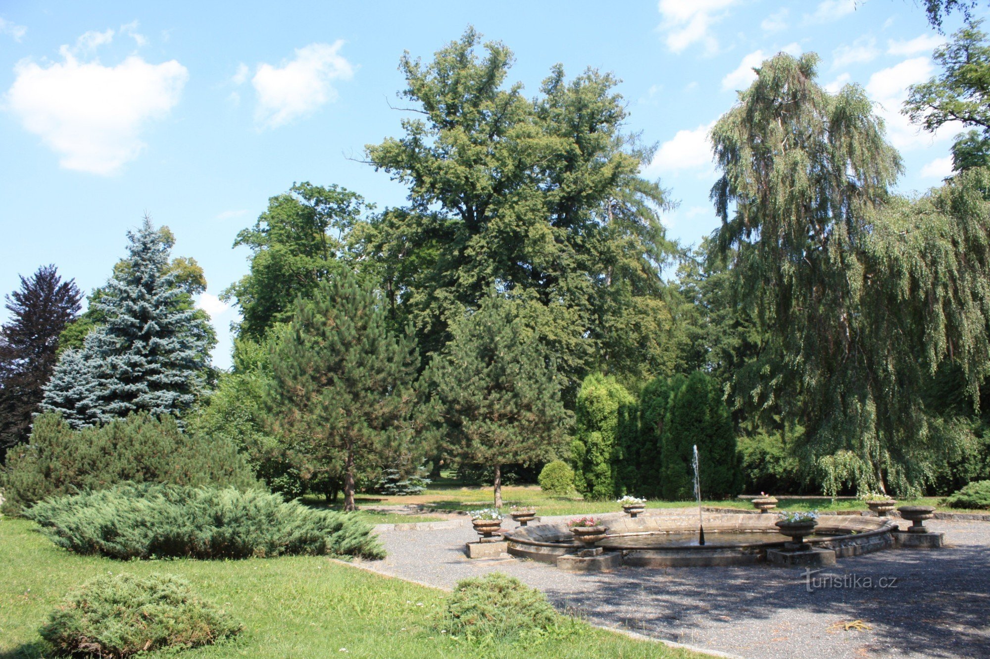 Světlá nad Sázavou - castle park